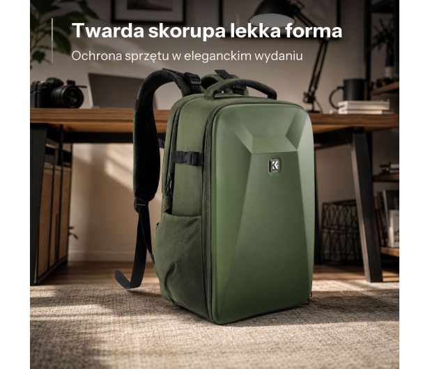 K&F Concept Nature Wander 22 l - zielony - 1550504 - zdjęcie 4
